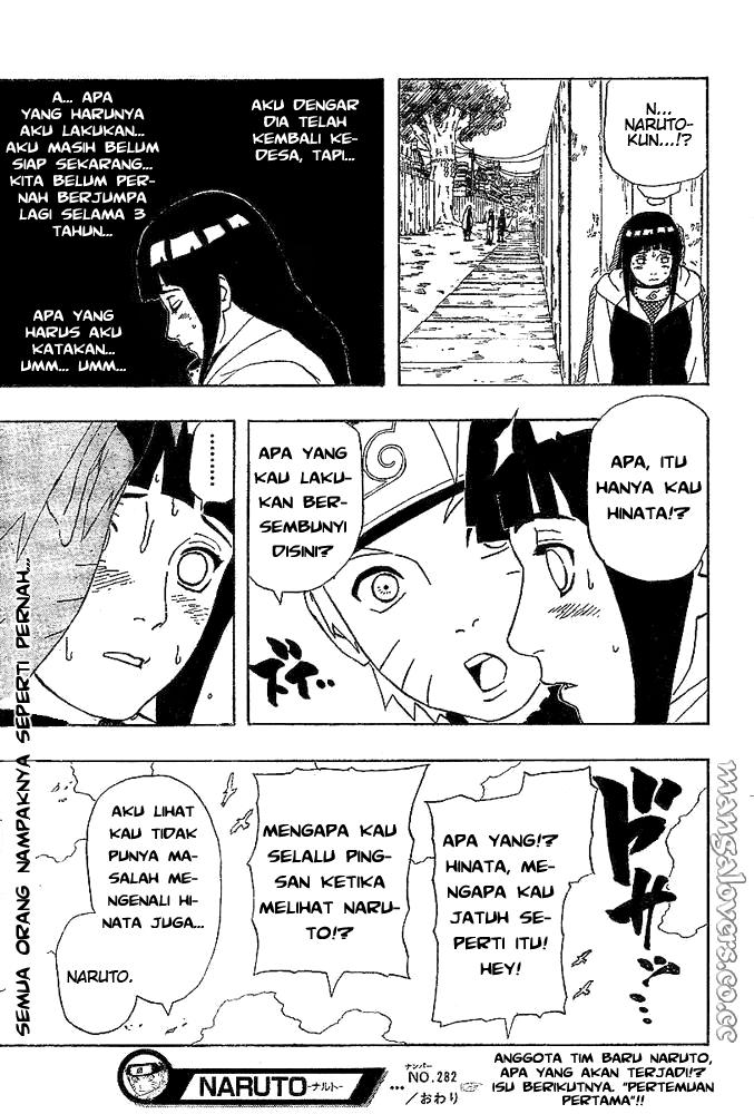 Naruto Chapter 282 Gambar 19