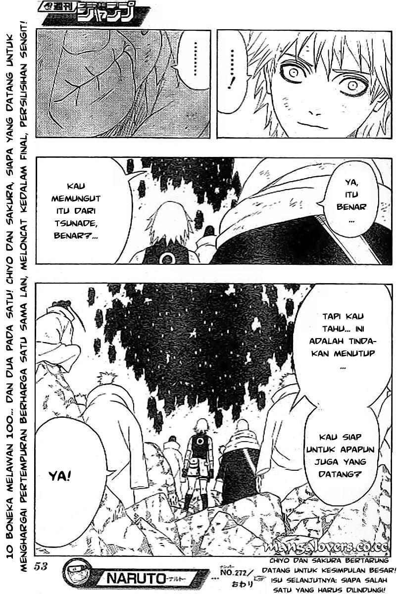 Naruto Chapter 272 Gambar 17