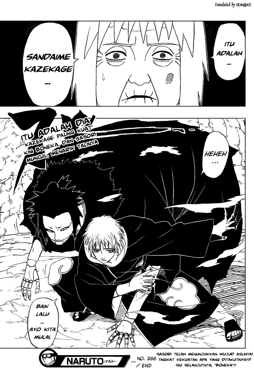 Naruto Chapter 266 Gambar 19
