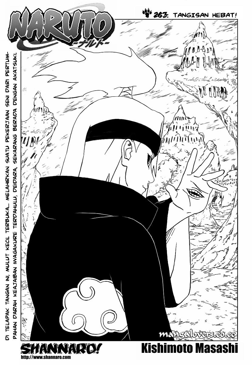 Baca Komik Naruto Chapter 263 Gambar 1