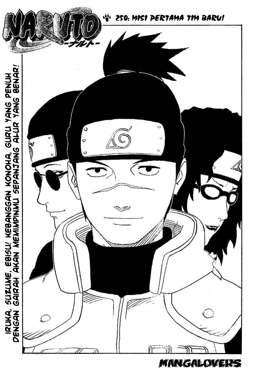 Baca Komik Naruto Chapter 250 Gambar 1