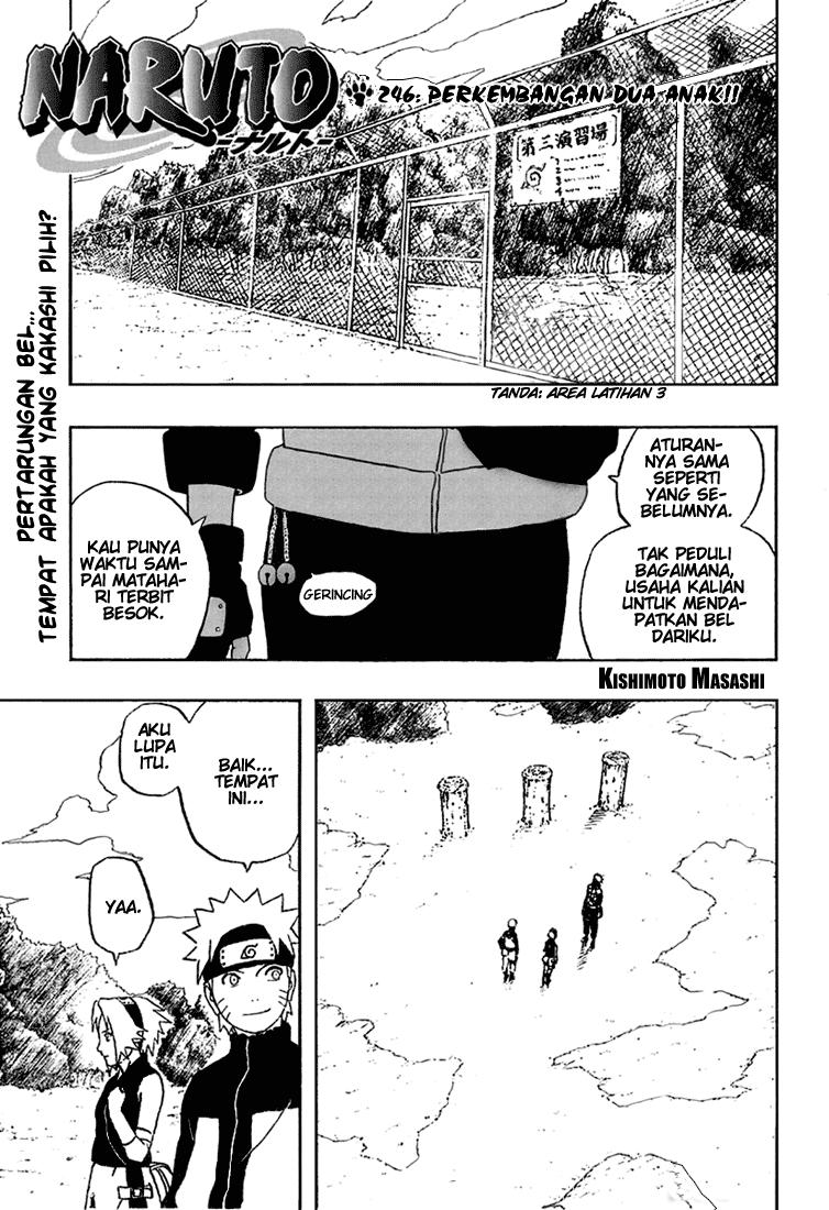 Baca Komik Naruto Chapter 246 Gambar 1