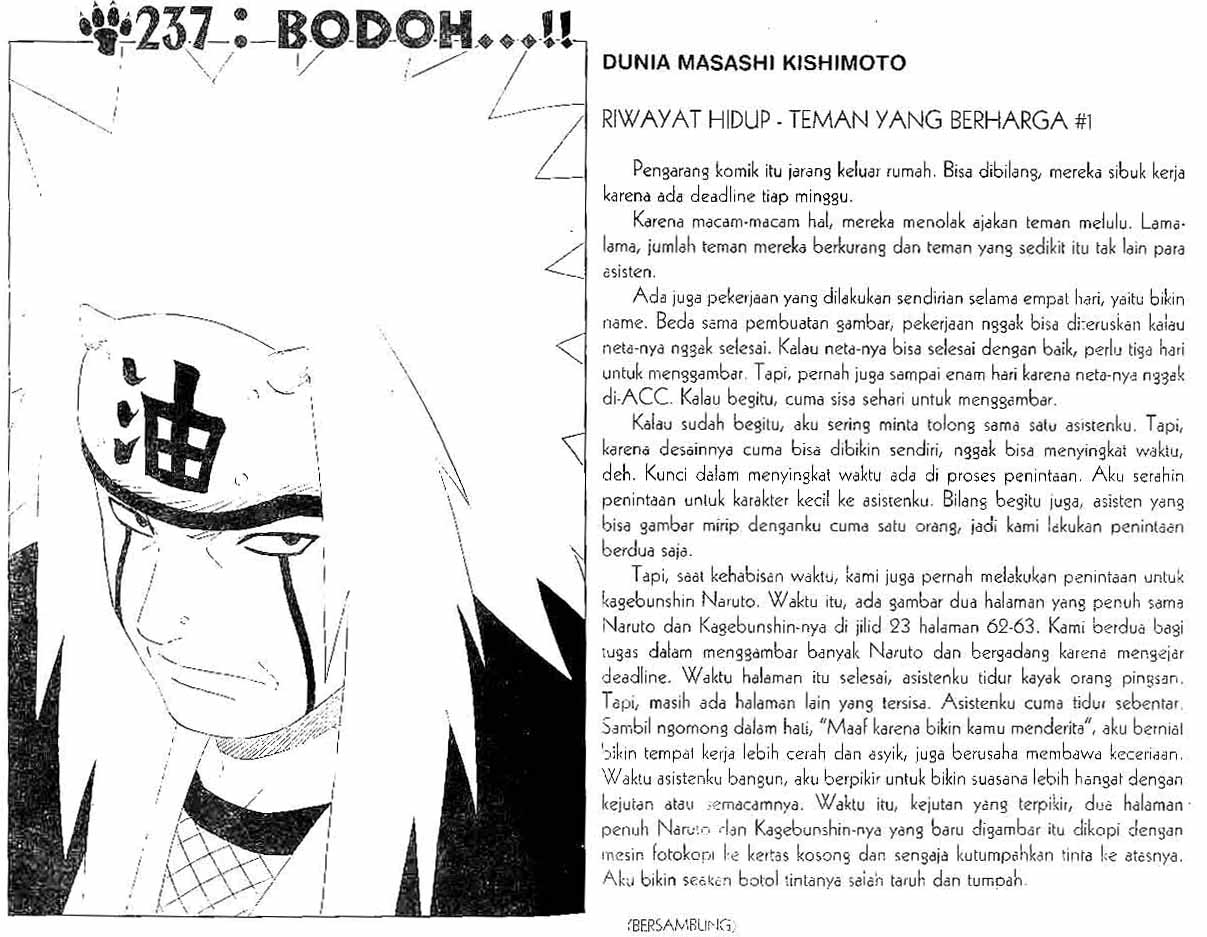 Baca Komik Naruto Chapter 237 Gambar 1