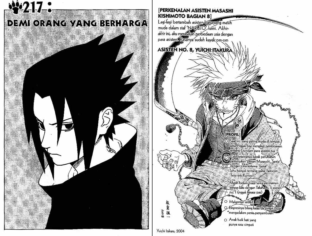 Baca Komik Naruto Chapter 217 Gambar 1