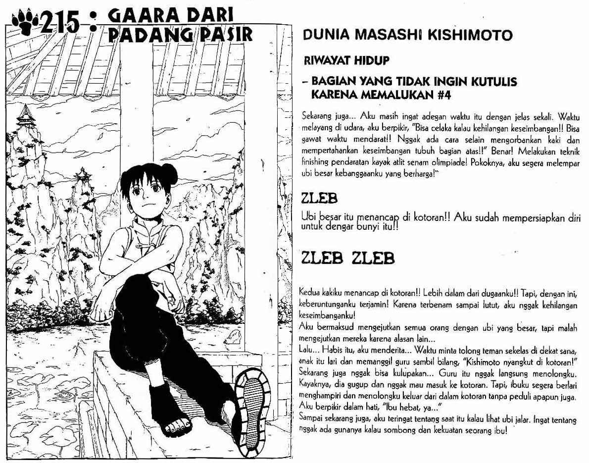 Baca Komik Naruto Chapter 215 Gambar 1