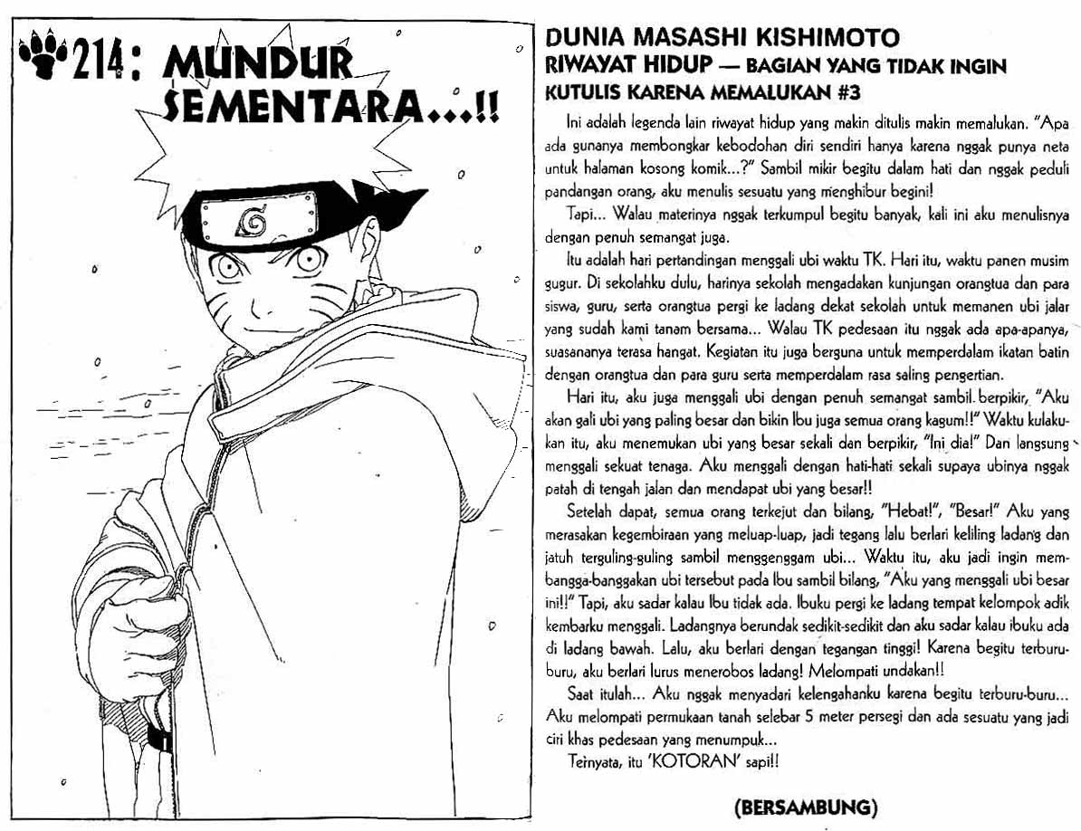 Baca Komik Naruto Chapter 214 Gambar 1