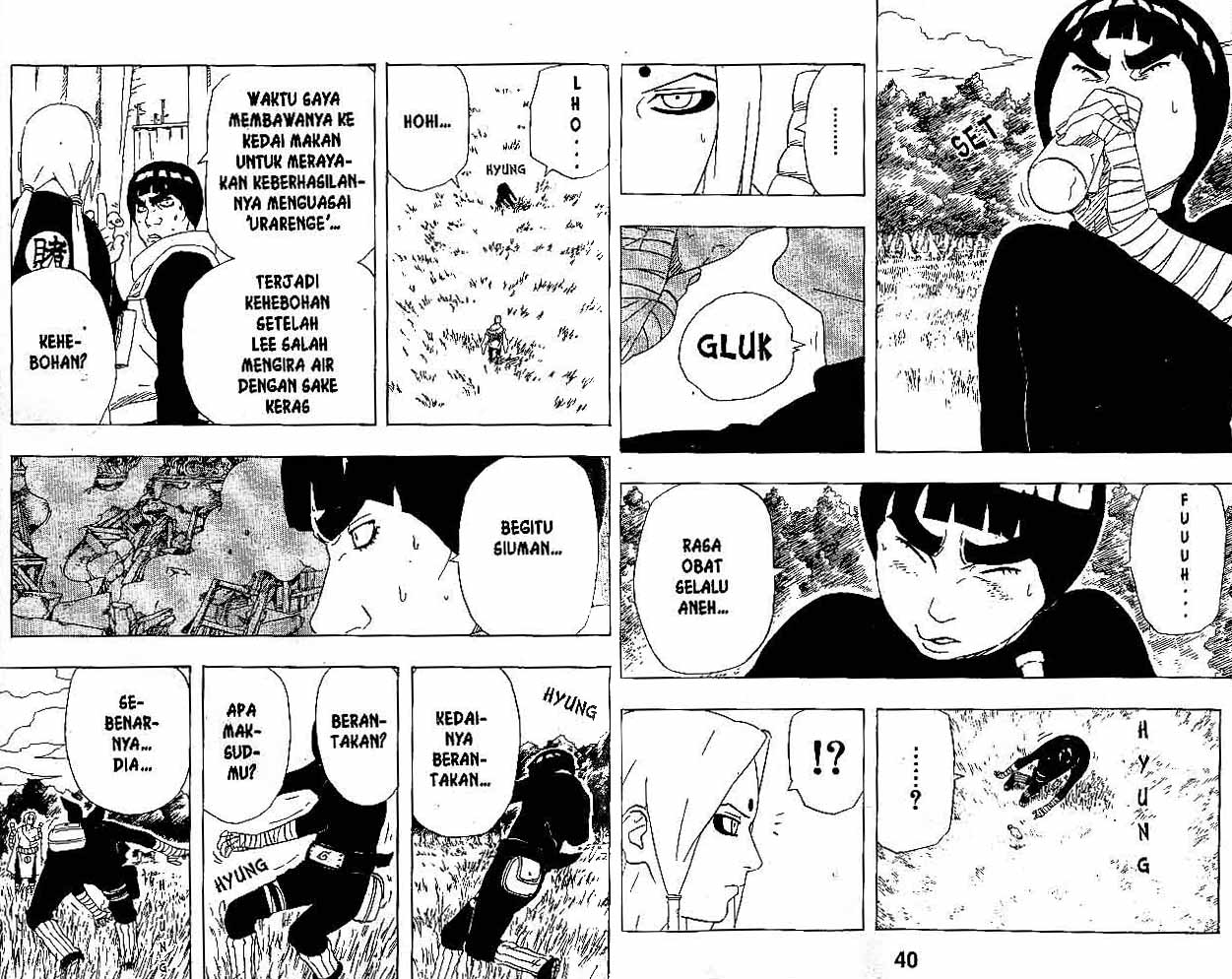 Naruto Chapter 210 Gambar 9