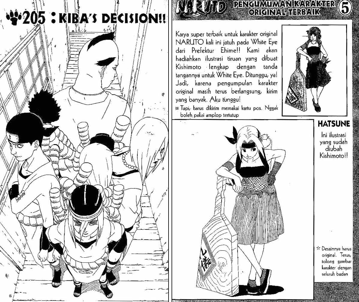 Baca Komik Naruto Chapter 205 Gambar 1