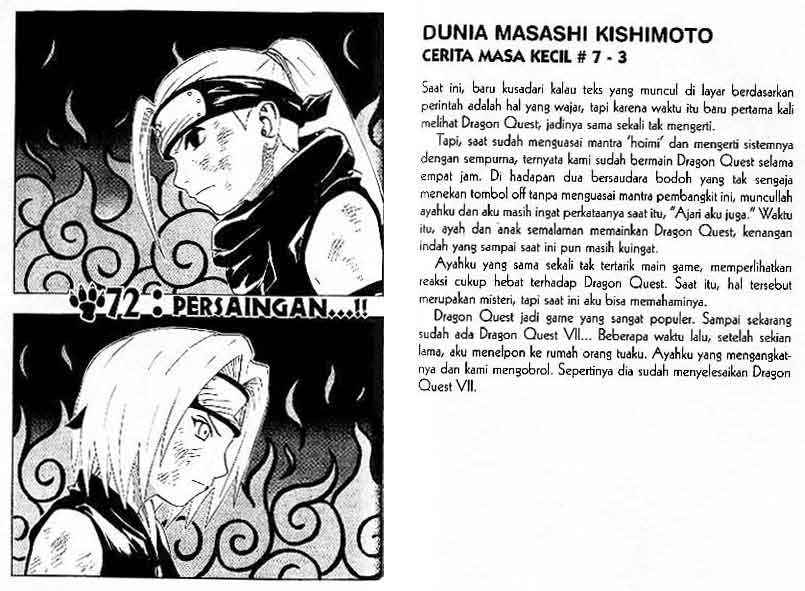 Baca Komik Naruto Chapter 72 Gambar 1