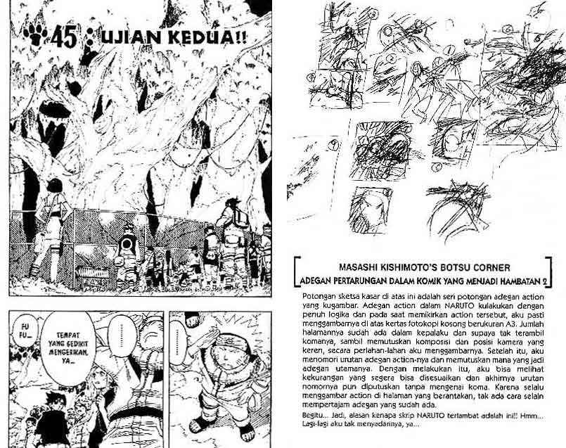 Baca Komik Naruto Chapter 45 Gambar 1
