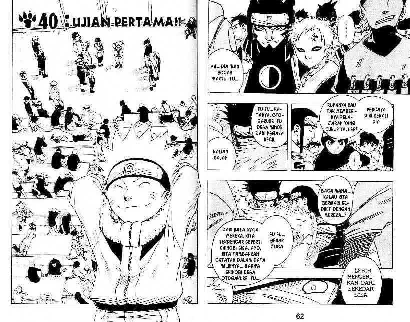 Baca Komik Naruto Chapter 40 Gambar 1
