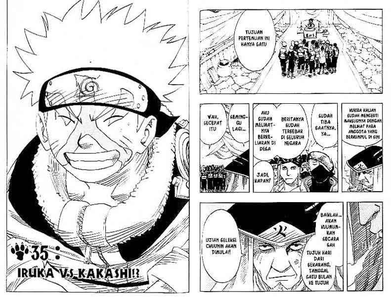 Baca Komik Naruto Chapter 35 Gambar 1