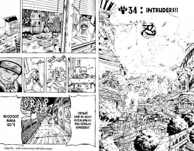 Baca Komik Naruto Chapter 34 Gambar 1