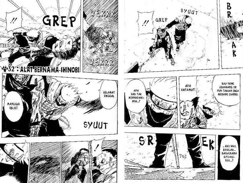 Baca Komik Naruto Chapter 32 Gambar 1