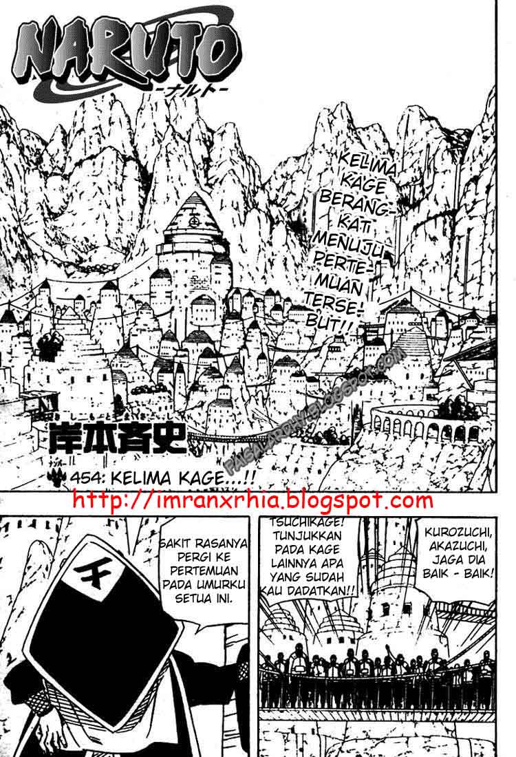 Baca Komik Naruto Chapter 454 Gambar 1