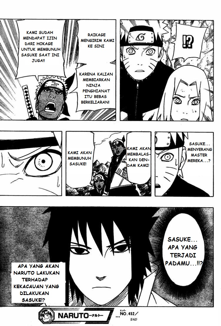 Naruto Chapter 452 Gambar 17