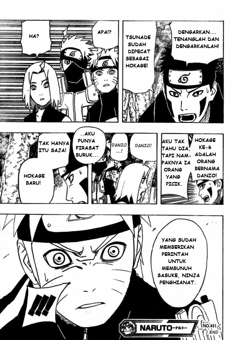 Naruto Chapter 451 Gambar 16