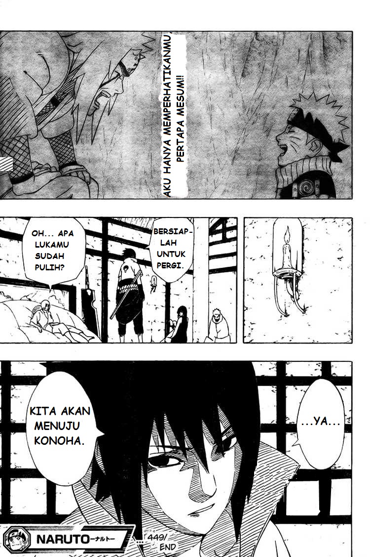 Naruto Chapter 449 Gambar 17