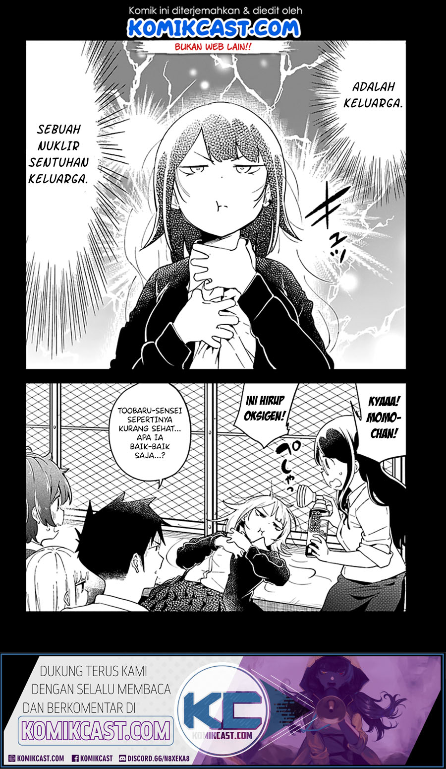 Aharen-san wa Hakarenai Chapter 48 Gambar 14