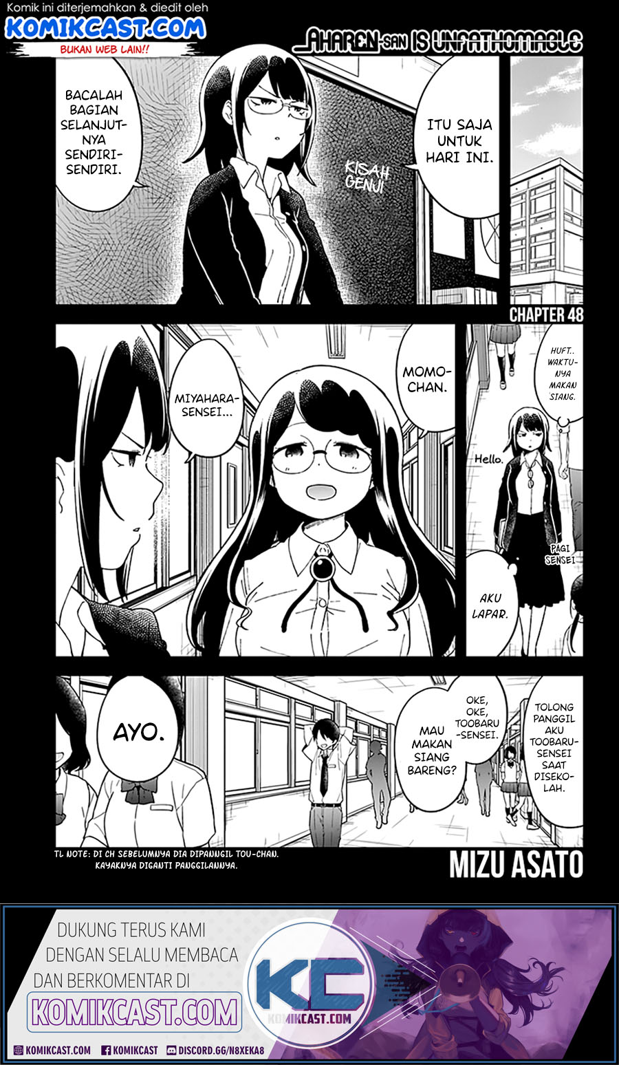Aharen-san wa Hakarenai Chapter 48 Gambar 3