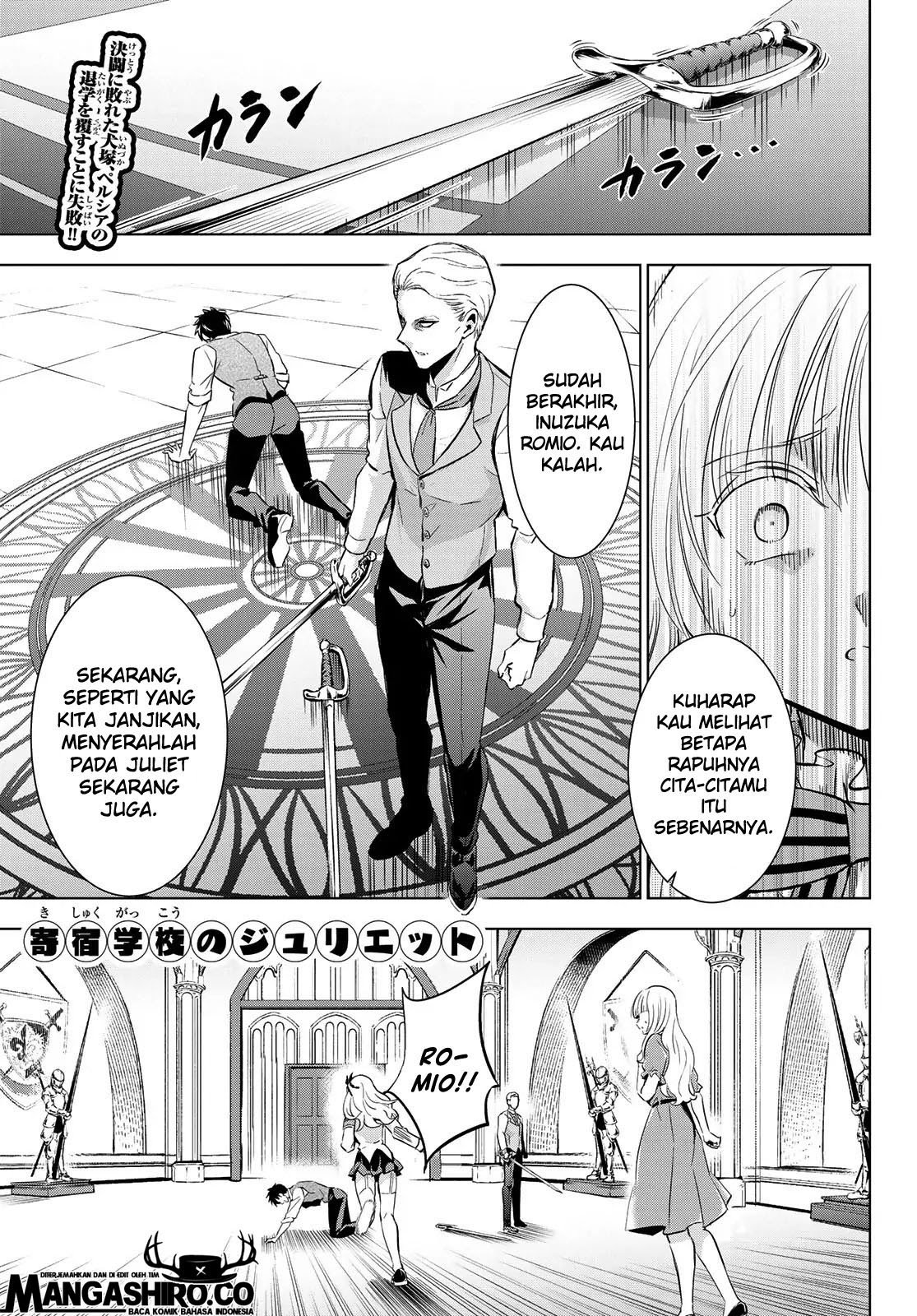 Baca Manga Kishuku Gakkou no Juliet Chapter 114 Gambar 2