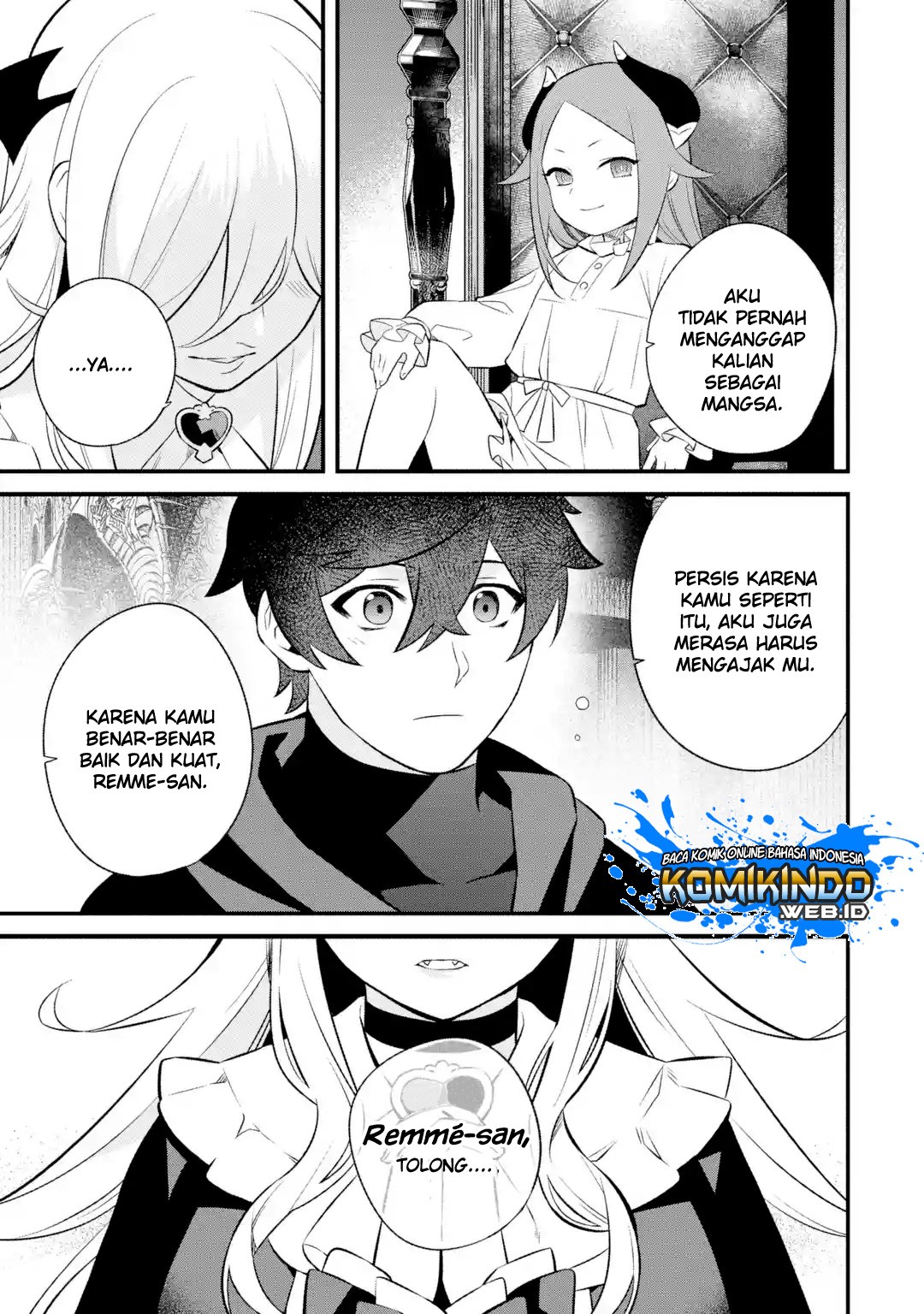 Nankoufuraku no Maoujou e Youkoso Chapter 4.4 Gambar 4
