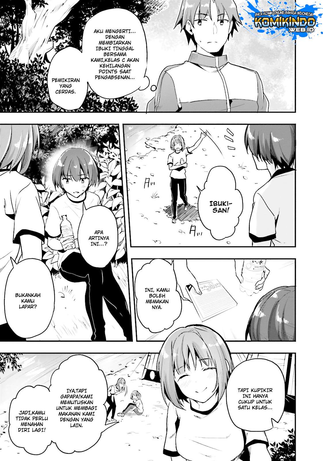 Youkoso Jitsuryoku Shijou Shugi no Kyoushitsu e Chapter 18 Gambar 16