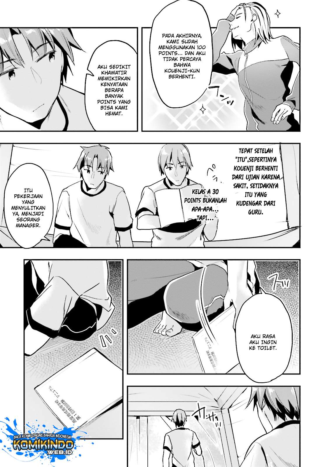 Youkoso Jitsuryoku Shijou Shugi no Kyoushitsu e Chapter 18 Gambar 23