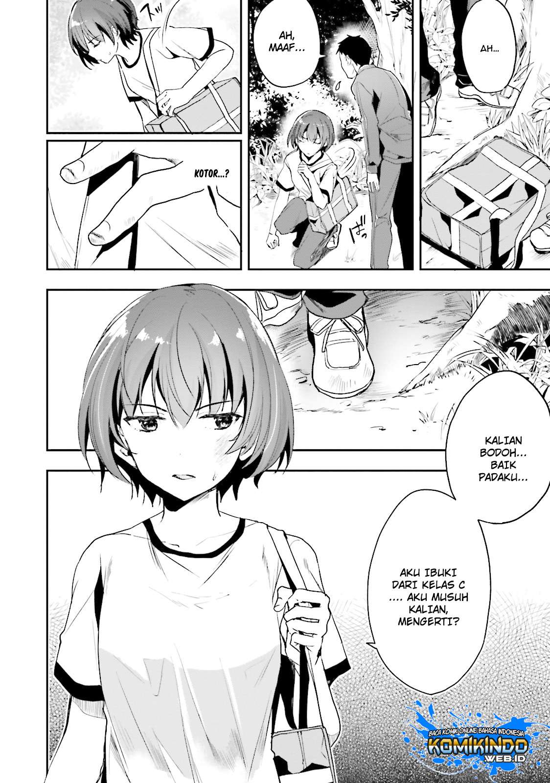 Youkoso Jitsuryoku Shijou Shugi no Kyoushitsu e Chapter 18 Gambar 3