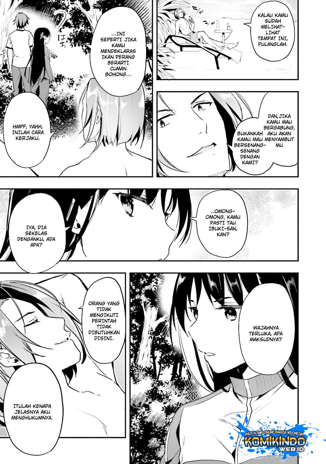 Youkoso Jitsuryoku Shijou Shugi no Kyoushitsu e Chapter 18 Gambar 33