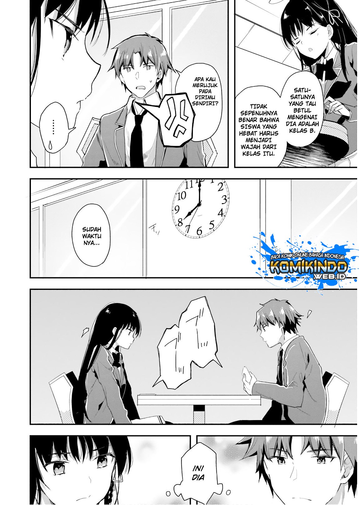 Youkoso Jitsuryoku Shijou Shugi no Kyoushitsu e Chapter 31 Gambar 10