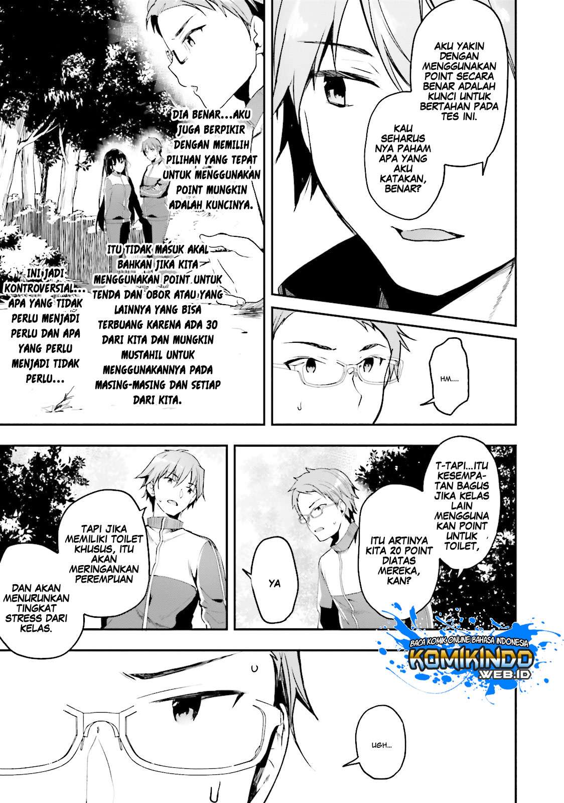 Youkoso Jitsuryoku Shijou Shugi no Kyoushitsu e Chapter 17 Gambar 17