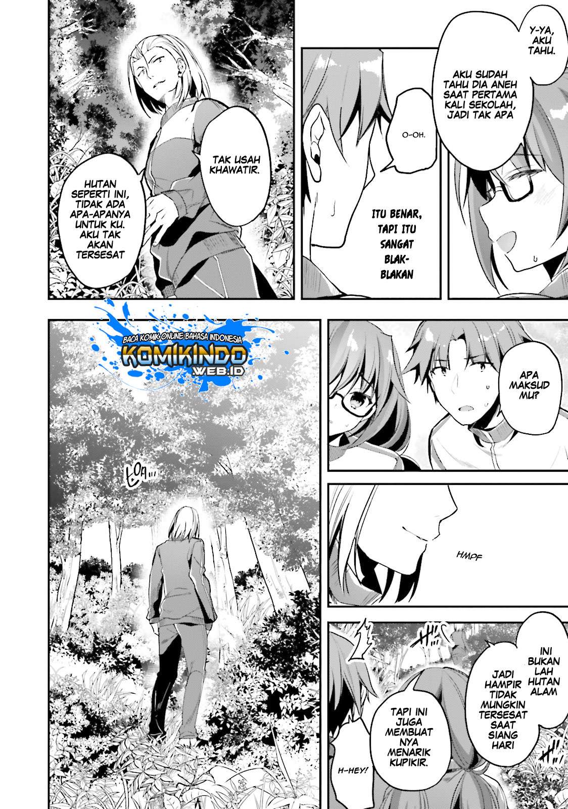 Youkoso Jitsuryoku Shijou Shugi no Kyoushitsu e Chapter 17 Gambar 27