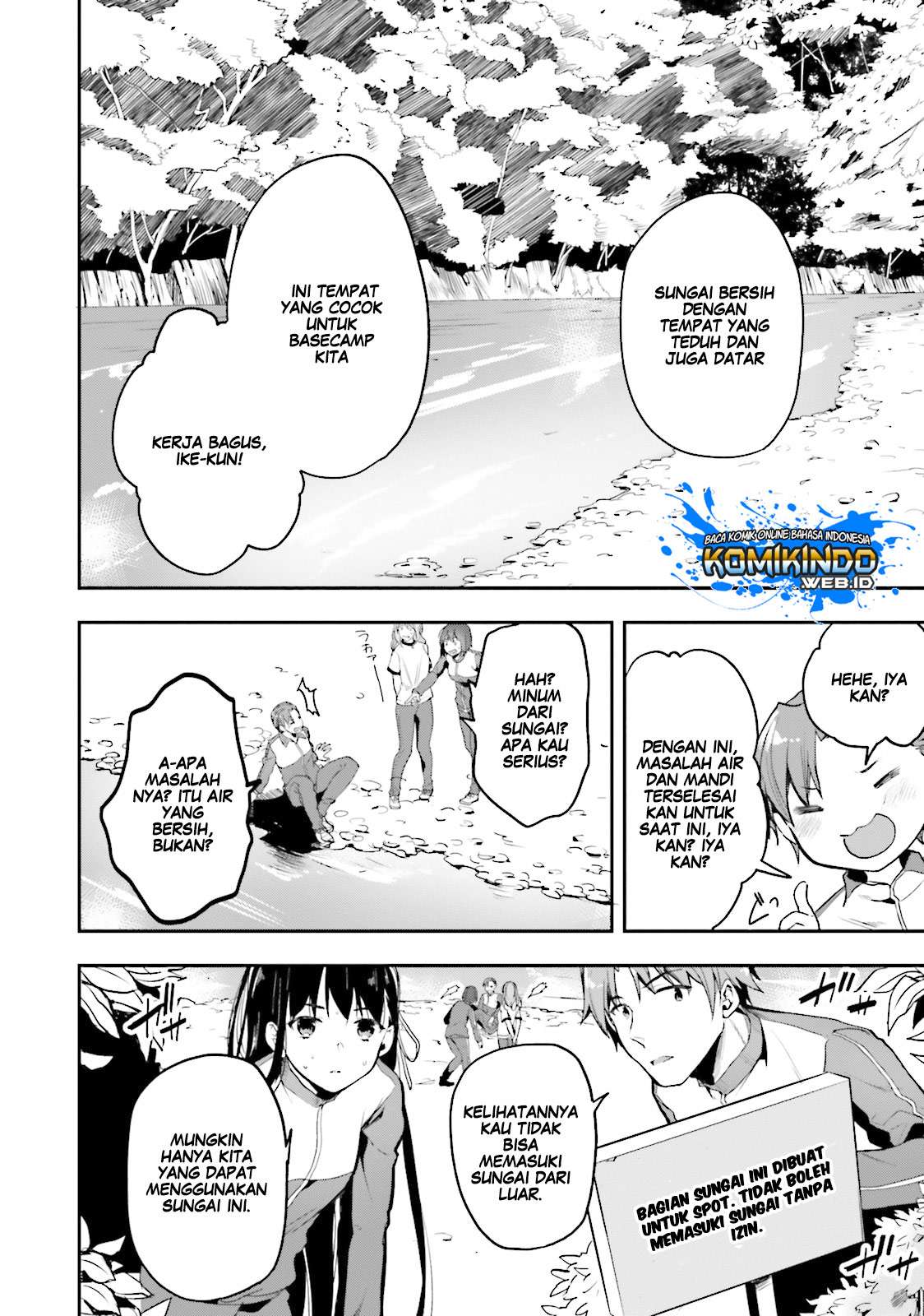 Youkoso Jitsuryoku Shijou Shugi no Kyoushitsu e Chapter 17 Gambar 37