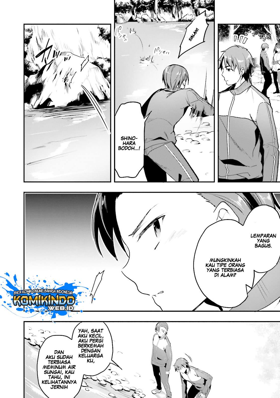 Youkoso Jitsuryoku Shijou Shugi no Kyoushitsu e Chapter 17 Gambar 39