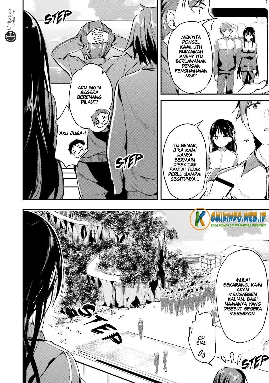 Youkoso Jitsuryoku Shijou Shugi no Kyoushitsu e Chapter 16 Gambar 26