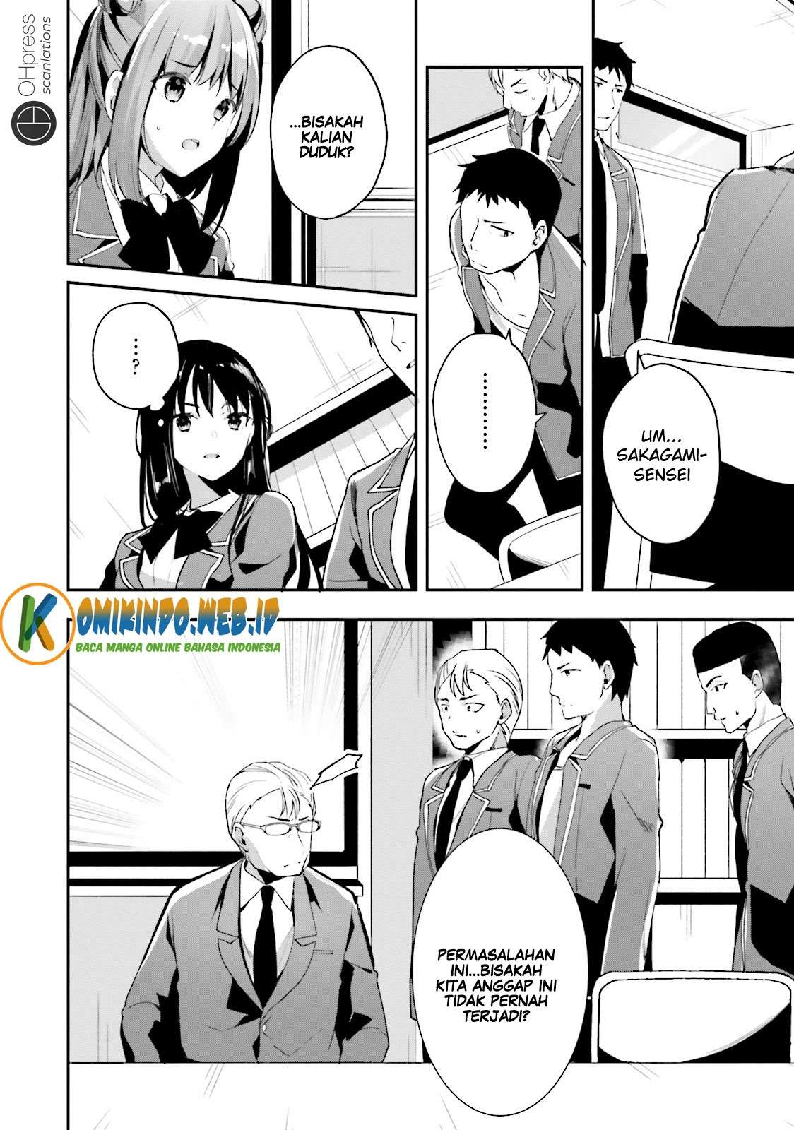 Youkoso Jitsuryoku Shijou Shugi no Kyoushitsu e Chapter 15 Gambar 12