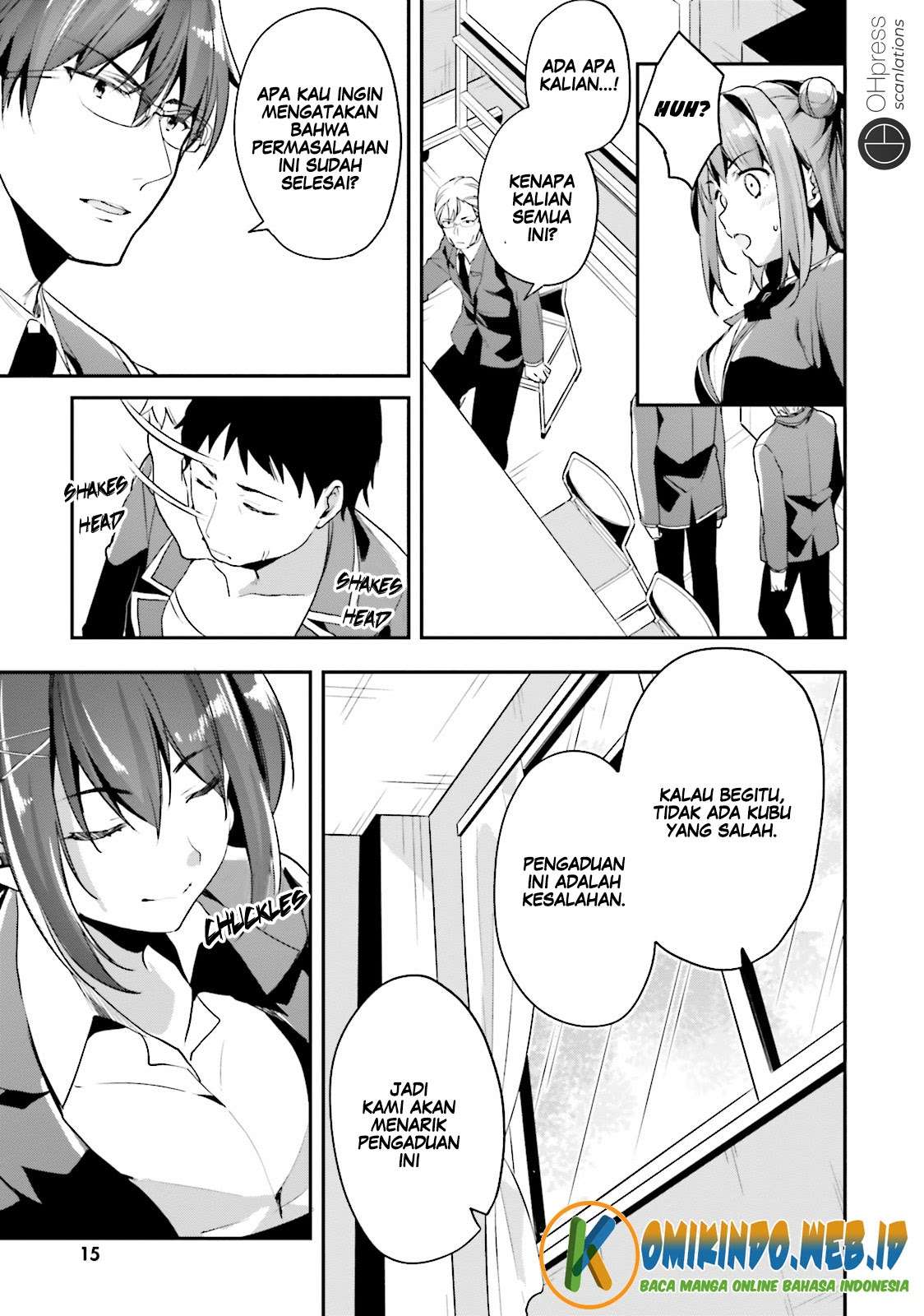 Youkoso Jitsuryoku Shijou Shugi no Kyoushitsu e Chapter 15 Gambar 13