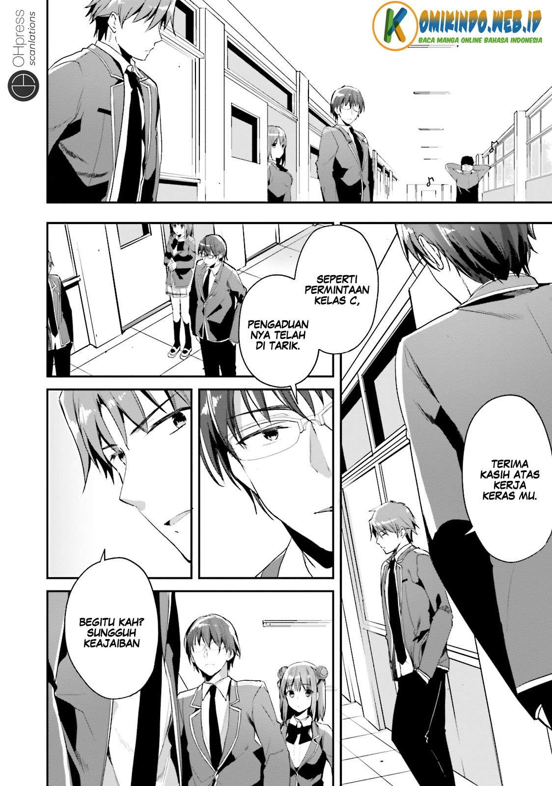 Youkoso Jitsuryoku Shijou Shugi no Kyoushitsu e Chapter 15 Gambar 30