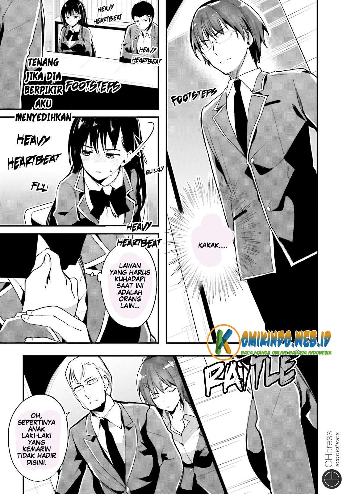 Youkoso Jitsuryoku Shijou Shugi no Kyoushitsu e Chapter 15 Gambar 9