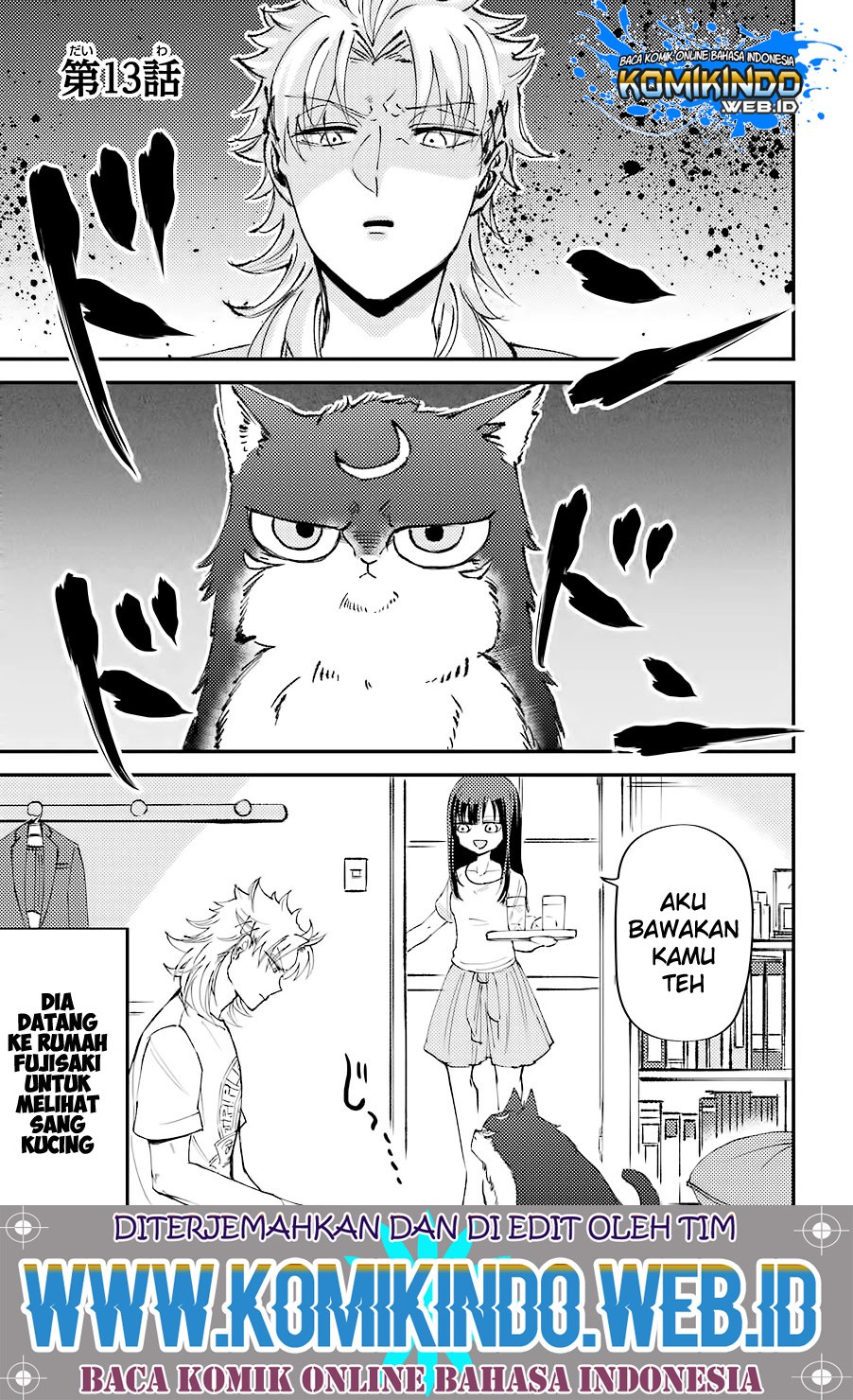 Baca Toorigakari Ni One Point Advice Shiteiku Type No Yankee Chapter 13 Gambar 2