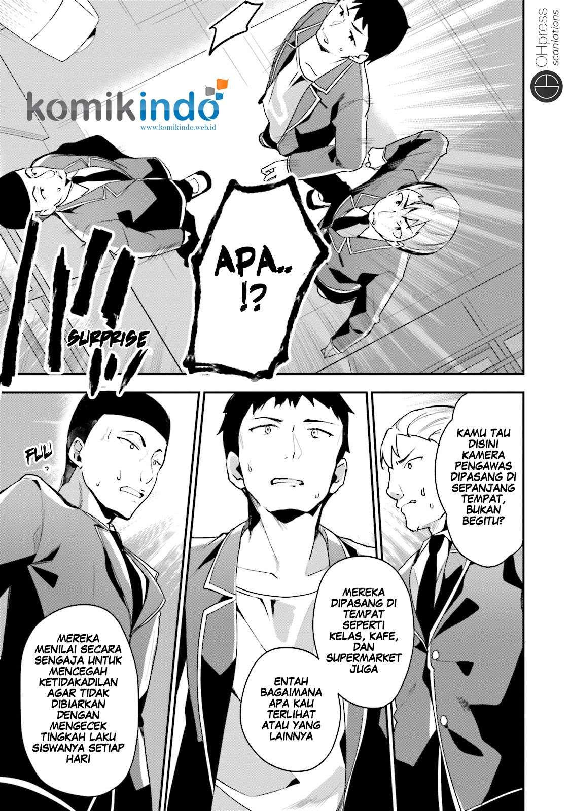 Youkoso Jitsuryoku Shijou Shugi no Kyoushitsu e Chapter 14 Gambar 23