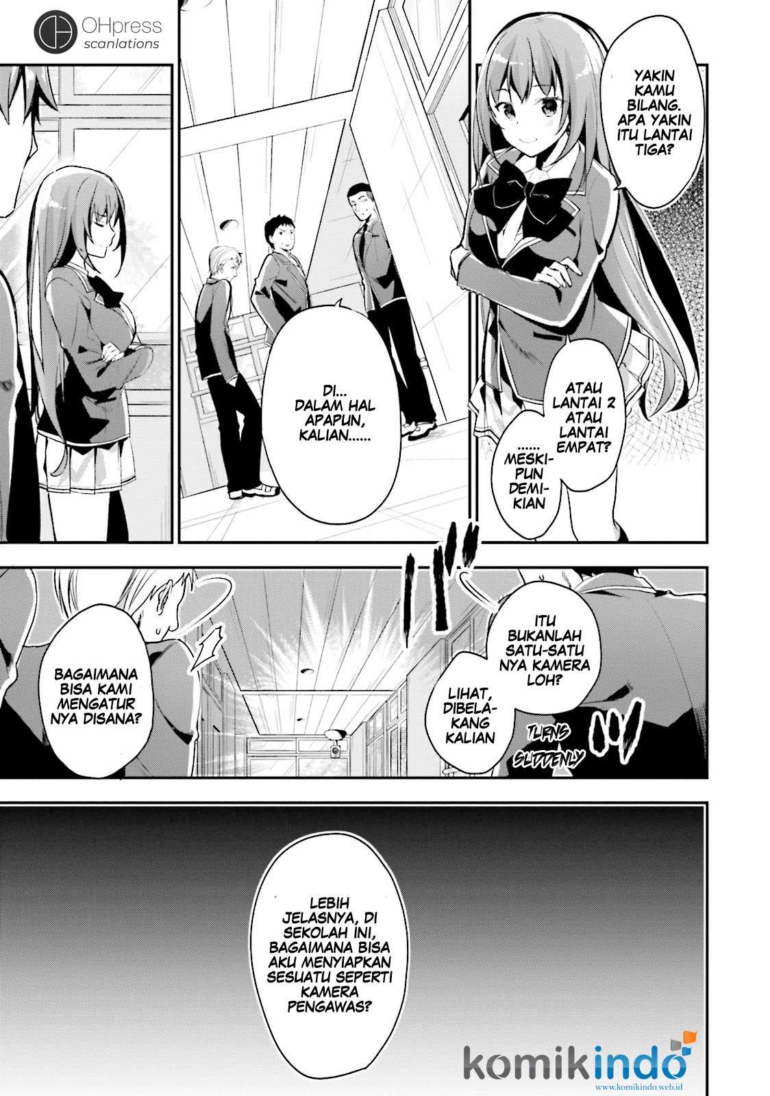 Youkoso Jitsuryoku Shijou Shugi no Kyoushitsu e Chapter 14 Gambar 25