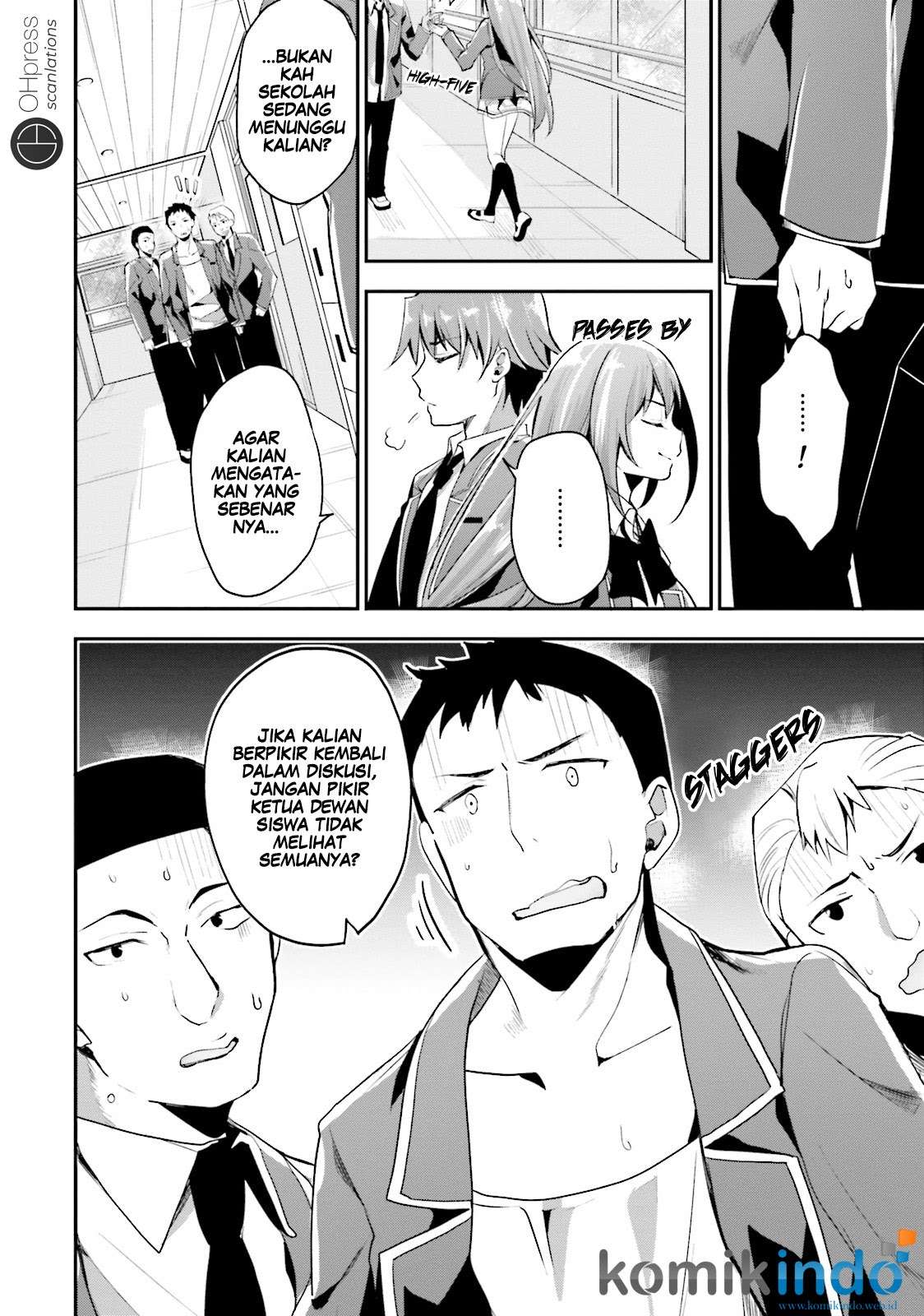 Youkoso Jitsuryoku Shijou Shugi no Kyoushitsu e Chapter 14 Gambar 26