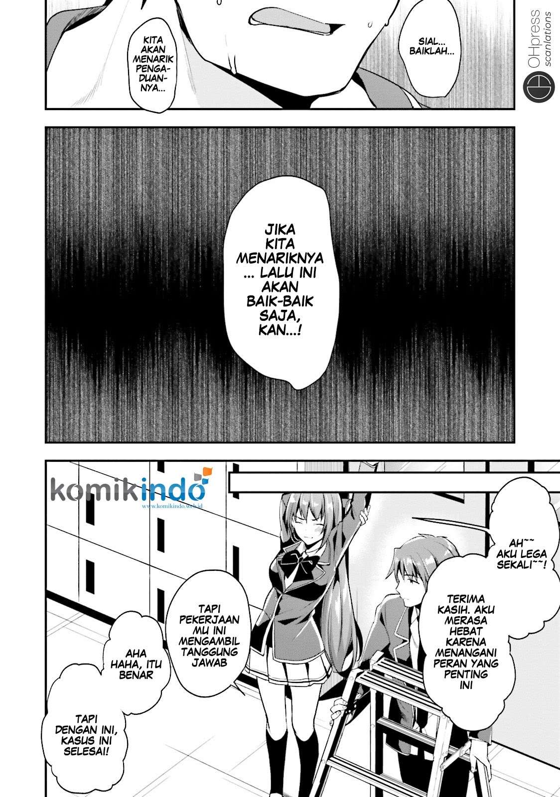 Youkoso Jitsuryoku Shijou Shugi no Kyoushitsu e Chapter 14 Gambar 30