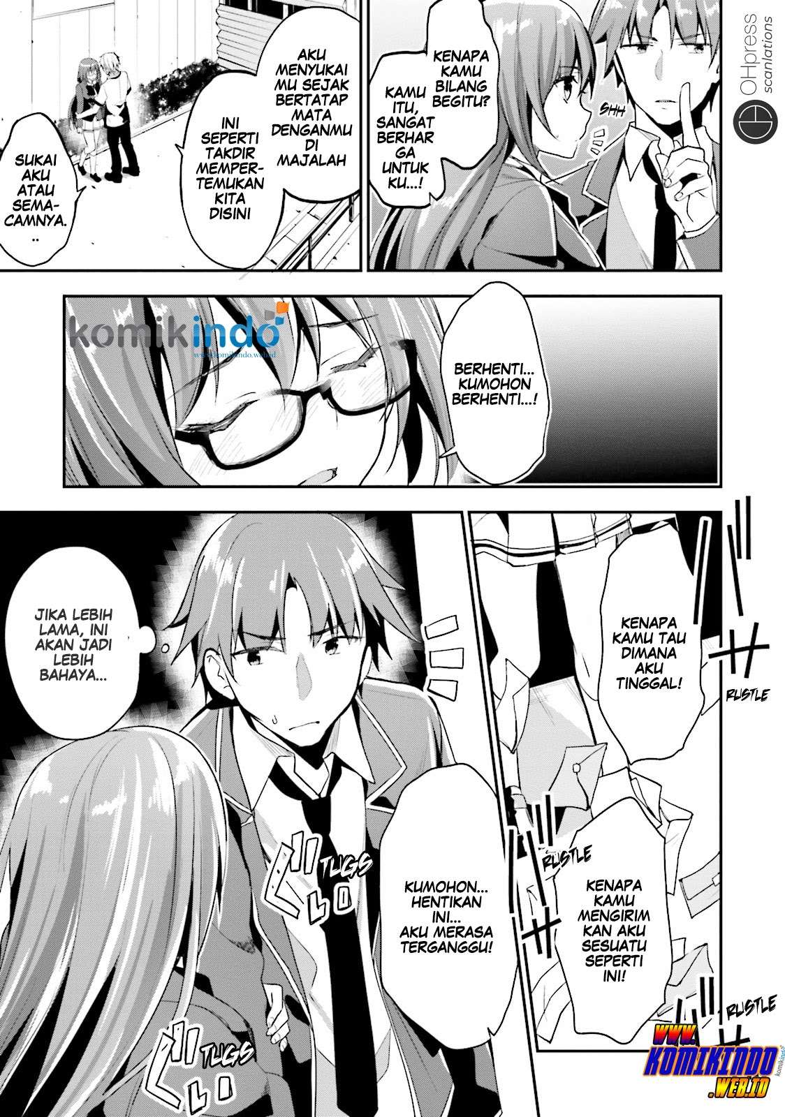 Youkoso Jitsuryoku Shijou Shugi no Kyoushitsu e Chapter 14 Gambar 35