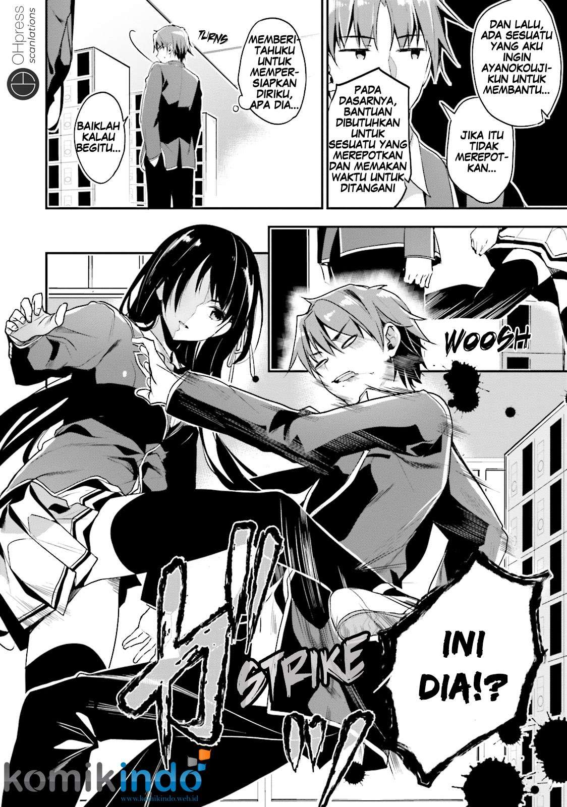 Youkoso Jitsuryoku Shijou Shugi no Kyoushitsu e Chapter 14 Gambar 9