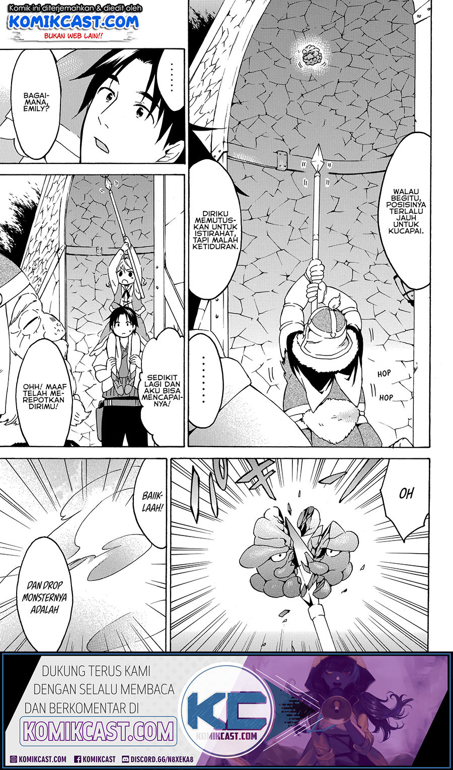 Baca Level 1 dakedo Unique Skill de Saikyou desu Chapter 17.2 Gambar 2