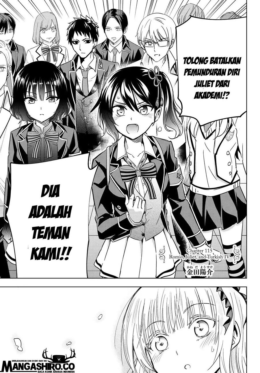 Kishuku Gakkou no Juliet Chapter 115 Gambar 4