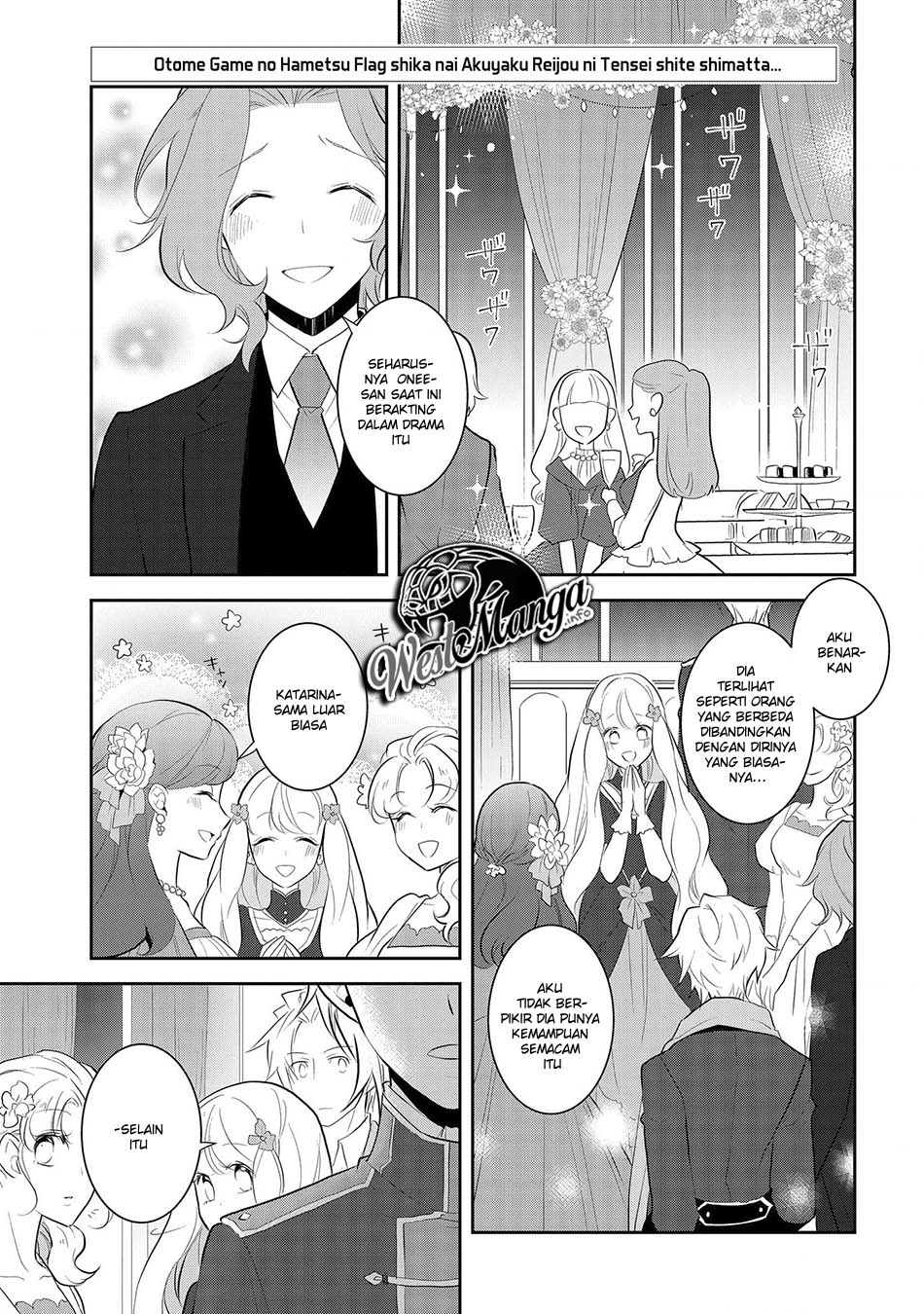 Baca  Otome Game no Hametsu Flag shika nai Akuyaku Reijou ni Tensei shite shimatta Chapter 27 Gambar 2